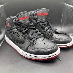 Jordan Black And Red Basketball Shoes